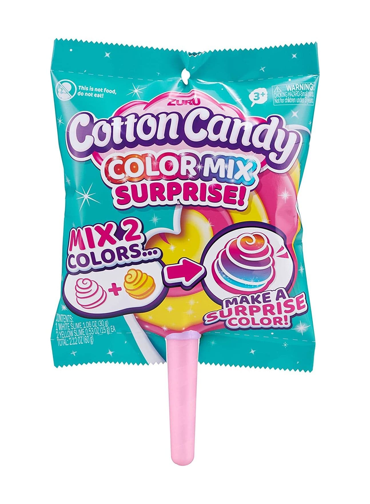 Zuru Oosh Slime Cotton Candy Series Color Mix Surprise