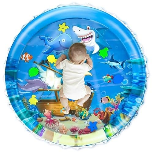 Zest 4 Toyz Tummy Time Water Mat for Baby to Play | Baby Water Mat for Floor | Play Mat for Baby 0 to 12 Months | Water Bed for Baby | New Born Baby Gifts | Baby Toys | Playmat for Babies 0-3 Years