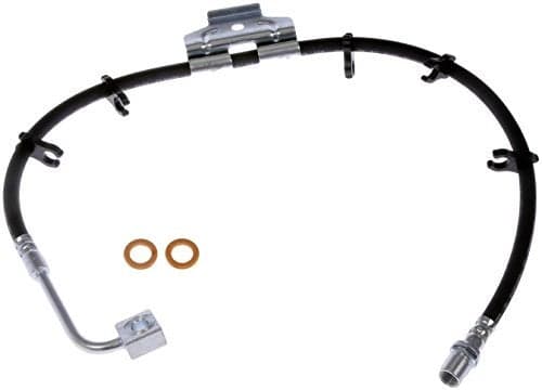 Dorman H620581 Front Driver Side Brake Hydraulic Hose Compatible with Select Dodge Ram Models