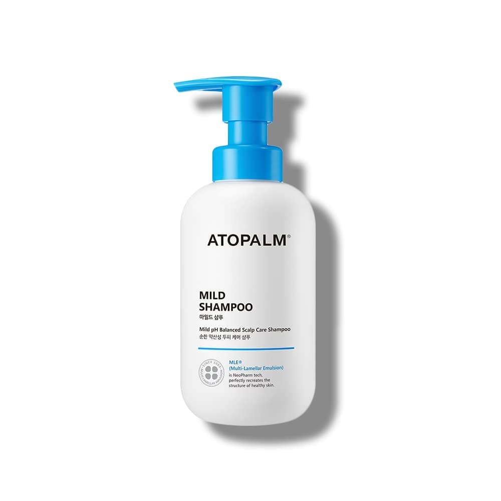 ATOPALM Mild Shampoo 101 Fl Oz 300ml TearFree Hypoallergenic Hair Care for Sensitive Skin Biotin for Dry Scalp Paraben Mineral OilFree pH Balancing Nourishing Hydrating Kbeauty