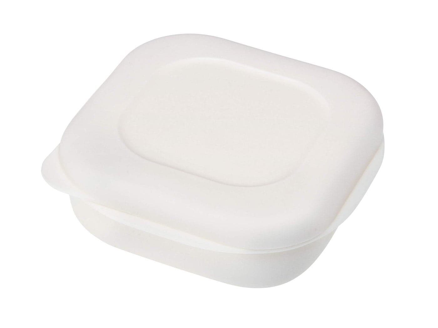 Marna K745W Extreme Frozen Rice Container 1 Piece Microwave Dishwasher Safe Frozen Rice Container White