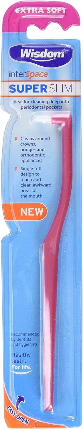 Wisdom Interspace Super Slim Brush Pack of 6