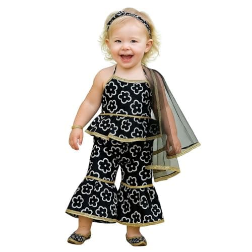 A.T.U.N. (ALL THINGS UBER NICE) Girls Kurti, Sharara and Dupatta Set | Comfortable Ethnic Wear Clothing Set