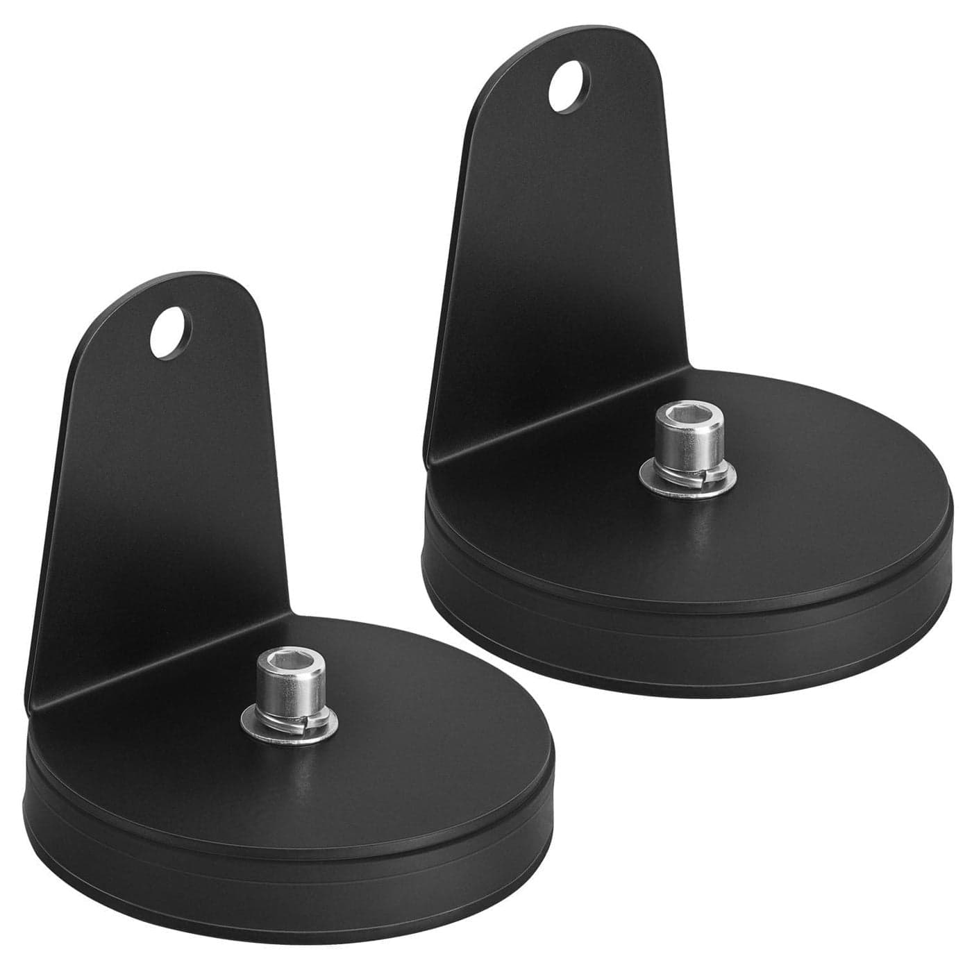 AKD Part Magnetic Base Mounting Brackets 2pcs Powerful Sucker Holder Magnet Mount for LED Light Bar Pods Off Road Driving Lights