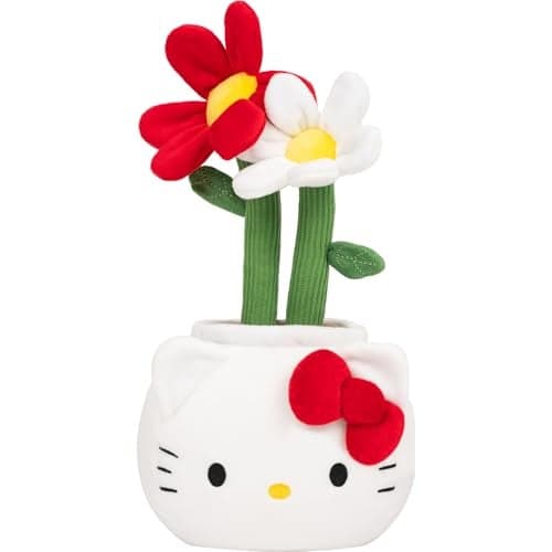 Jazwares Greenhouse by Russ 12Inch Hello Kitty Daisy Plush Ultrasoft Official Sanrio Plush Ages 3