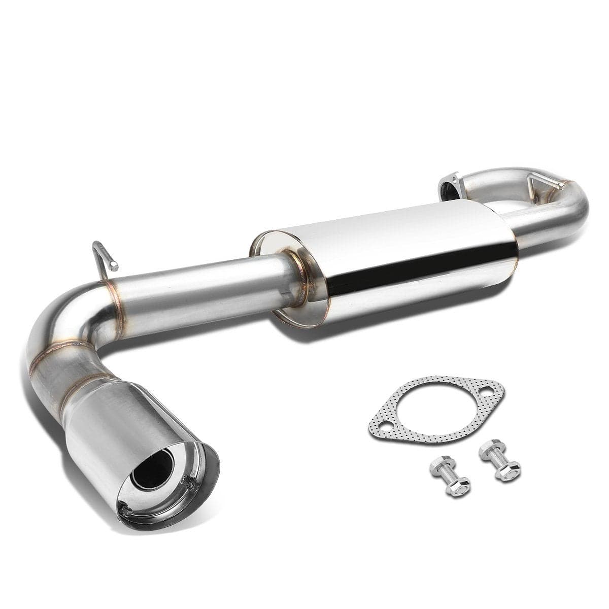 DNA MOTORING CBEMUSTC11 Stainless Steel Cat Back Exhaust System Compatible with 1116 Scion tC