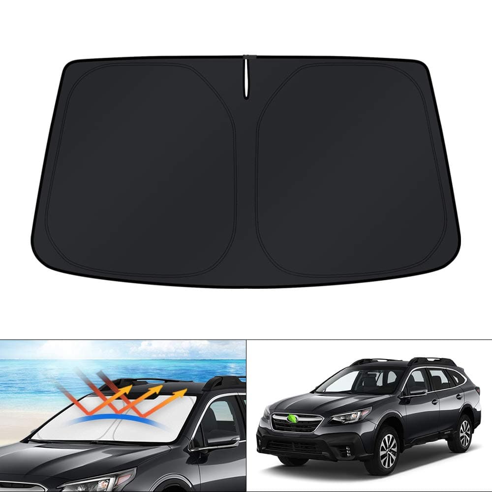 KUST Windshield Sun Shade for 20202023 2024 2025 Subaru Outback Accessories Sunshade Window Sun Visor Protector Foldable Blocks UV Rays Keep Your Car Cooler
