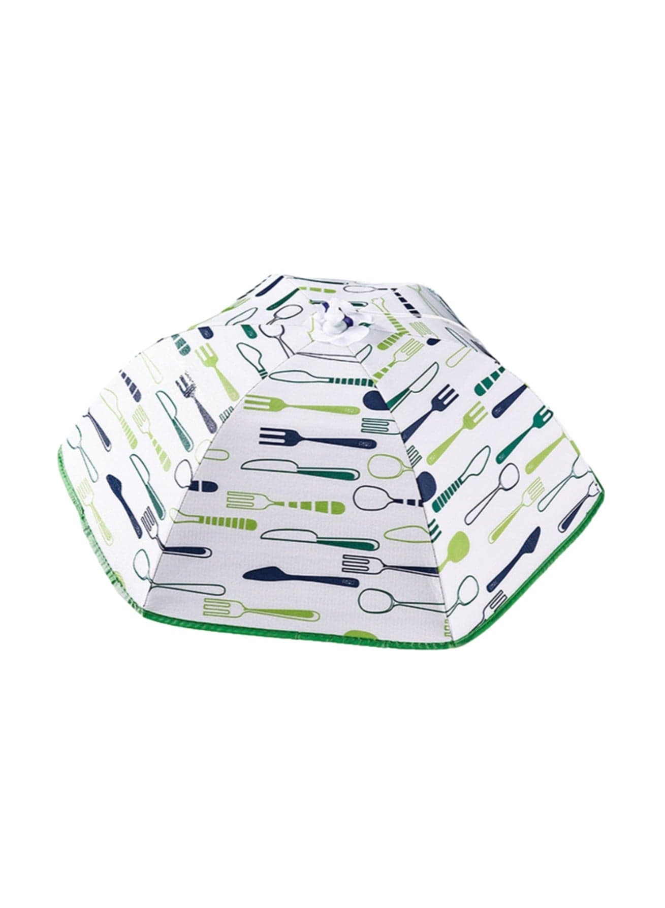 70cm Green Waterproof And Oil-Proof Model, Food Cover Tent Umbrella, Mesh Food Cover Can Prevent Flies, Bugs, Mosquitoes