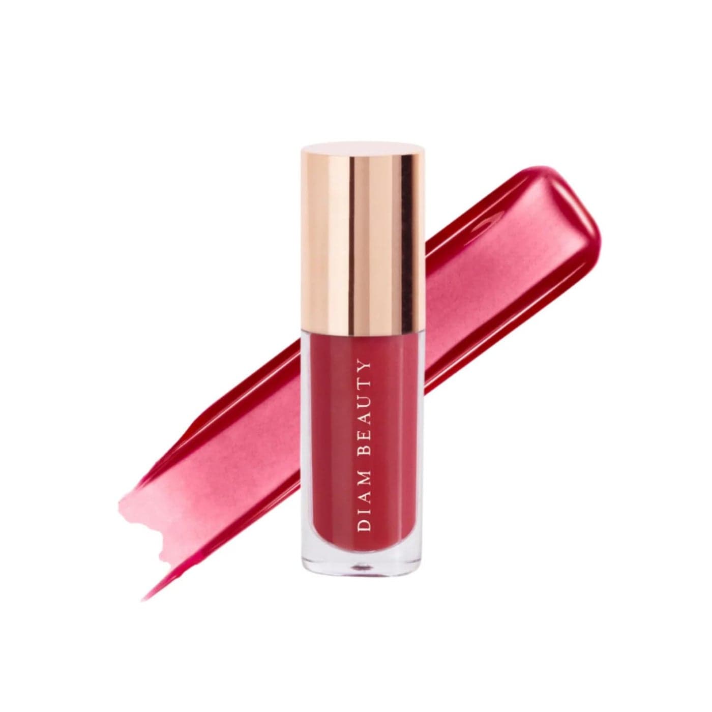 Diam Beauty Love Potion Lip Oil Lip Gloss for Women Long Lasting Natural Organic Lip Makeup Unique Lip Gloss Formula 5ml Strawberry