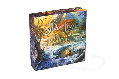 Everdell Silverfrost Collectors Edition Board Game Standalone CityBuilding Strategy Game Explore The Frozen Peaks of Silverfrost Premium Resources Age 10 14 Players