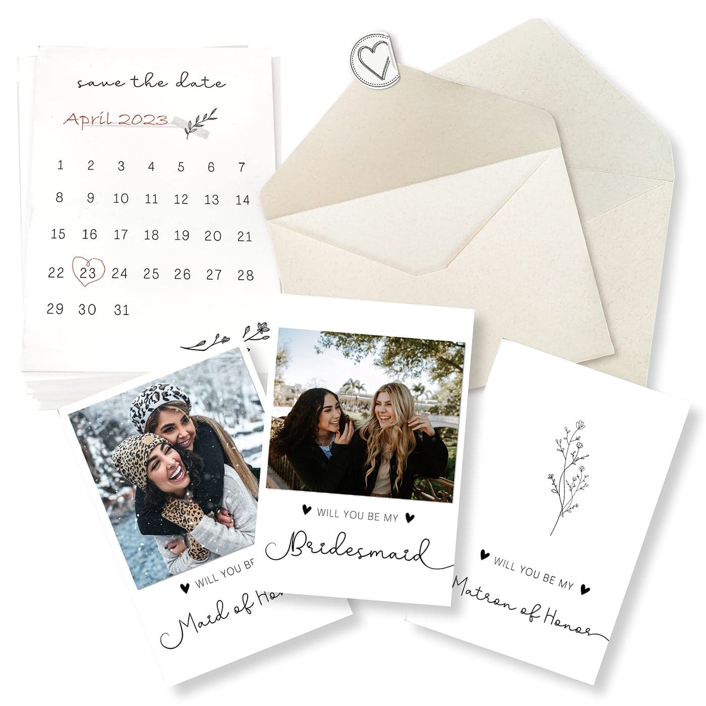 STOFINITY 11 Bridesmaid Proposal Card Set 8 Will You Be My Bridesmaid Card 2 Will You Be My Maid Of Honor 1 Matron Of Honor Invitation Asking Bridesmaid Proposal Gifts Ideas