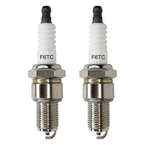 2Pack F6TC Spark Plugs Replace for NGK BP6ES Bosch WR6DC Champion N9YC Honda GX140 GX160 GX200 Predator 212 55 65hp Engine Generator for CT200U BT200X KT196 Baja MB165 MB200 MBX20 Mini Bike Go Kart