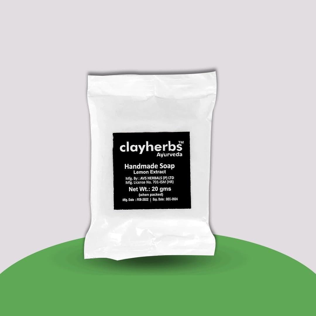 Clayherbs 20g Pack250 Hotel Travel Size Soap Bar Bulk Mini Soap Bar Toiletries Lemon Cleansing Soaps Bath Amenities Airbnb Vacation Toiletries for Guest Bathroom