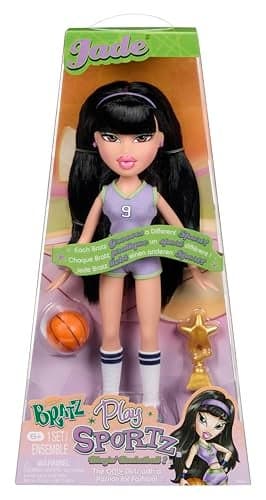 Bratz Play Sportz Jade Fashion Doll with Accessories Basketball