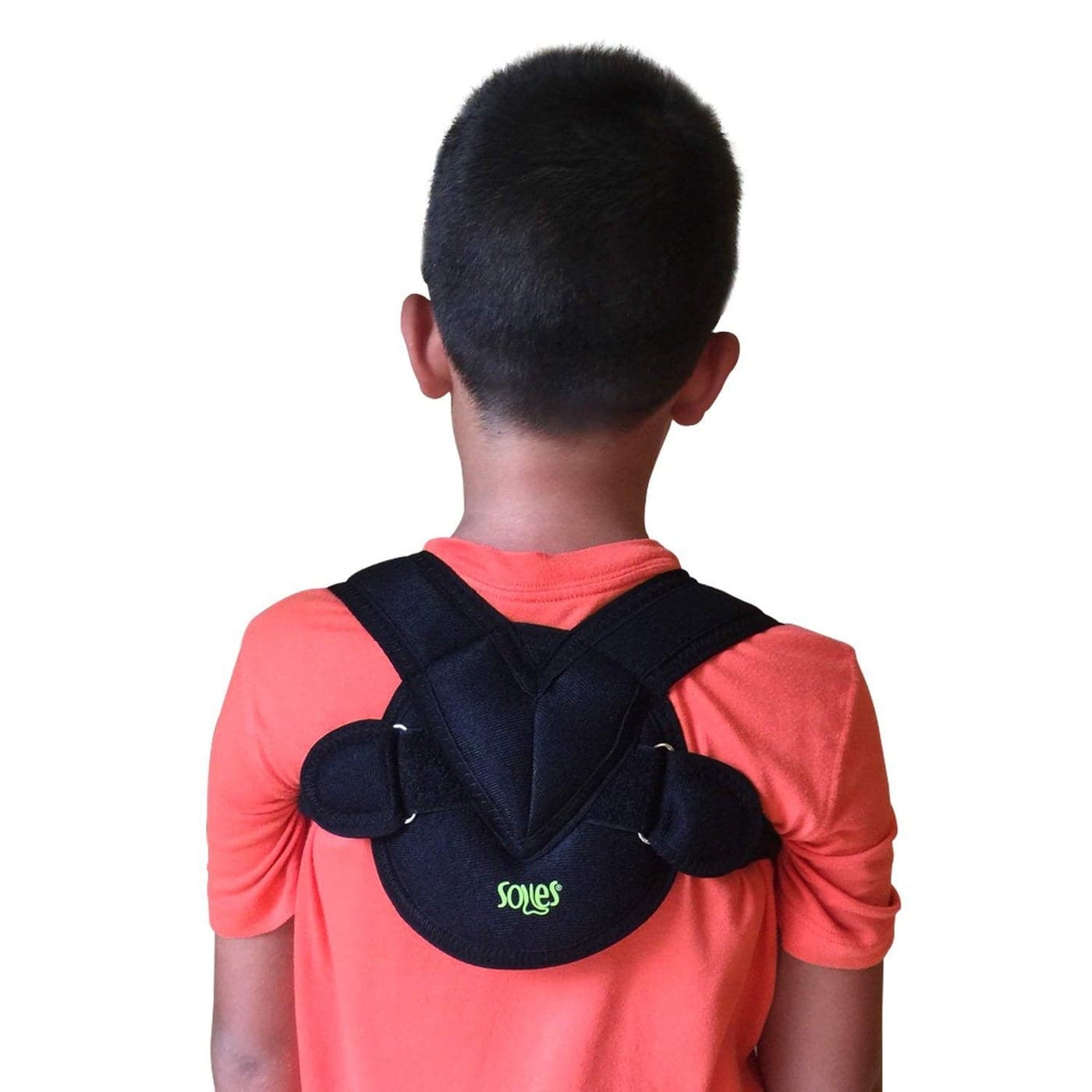 SOLES Clavicle Bandage Adjustable Flexible Breathable Neoprene Unisex Improves Poor Posture Osteoporosis Clavicle Brace for Collarbone Injuries Pediatric
