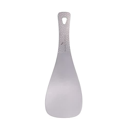 iBasingo Titanium Rice Serving Spoon - 1 Piece - Ultra-light, Anti-corrosion, Anti-slip Handle, Smooth Edge, Integrated Molding