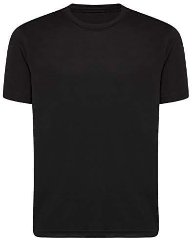 Opna Youth Boys Dri Fit Athletic T Shirts for Boys & Girls Sports Undershirt – Youth & Teen Sizes Black-L