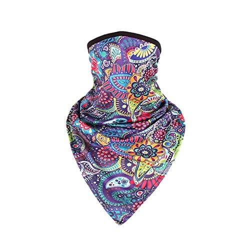 TClian Women UPF 50+ Face Mask Sun Protection Fashion Colorful Neck Gaiter Scarf (FCM-03)