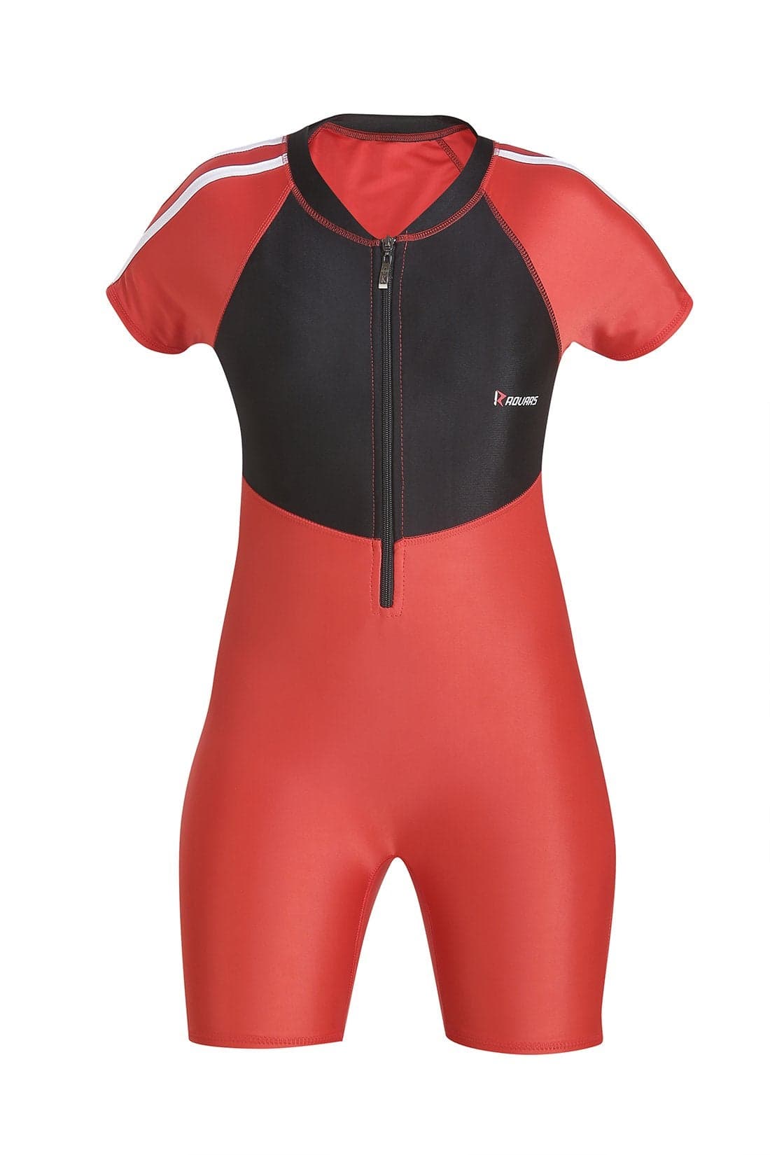 ROVARS Unisex Swim & Skating Wear (12-13 Years, Black)