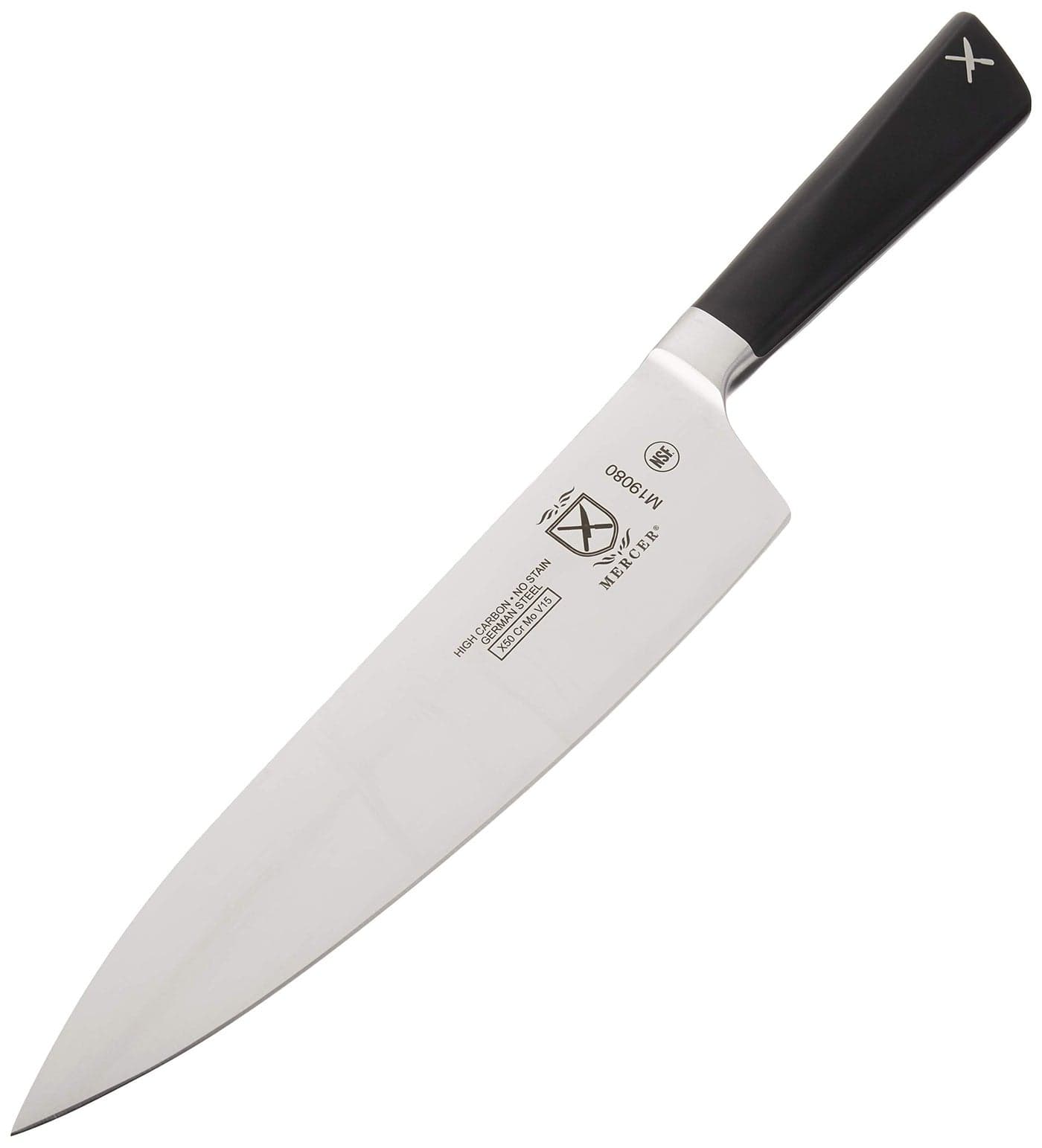 Mercer Culinary Züm Forged Chef's Knife, 8 Inch,Black