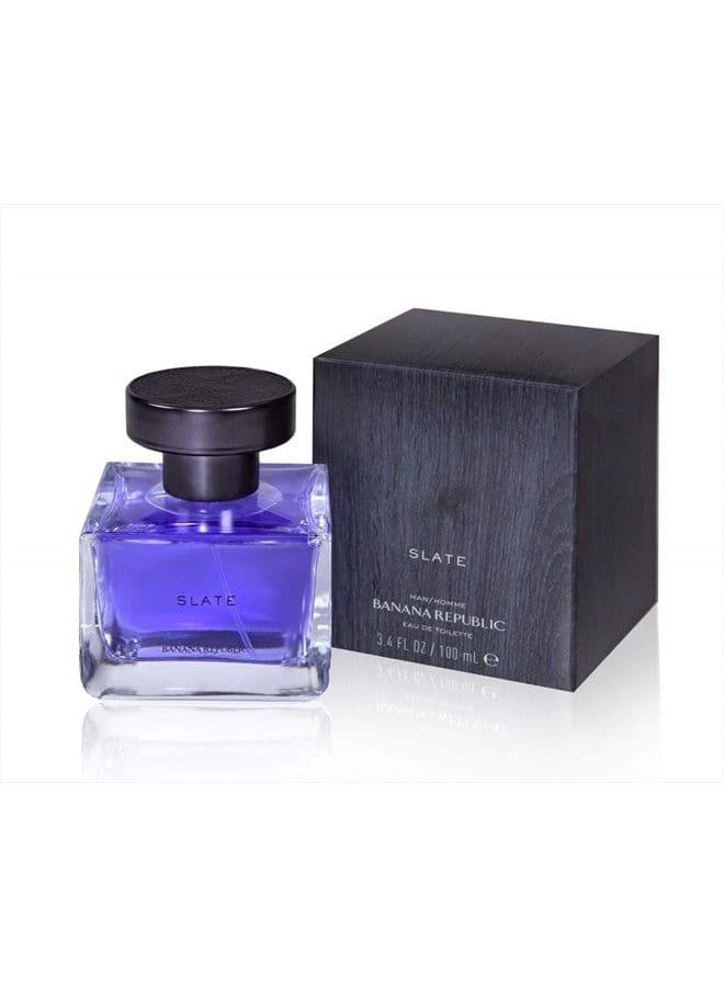Slate Men Eau De Toilette Spray, 3.4 Fl Oz, multi