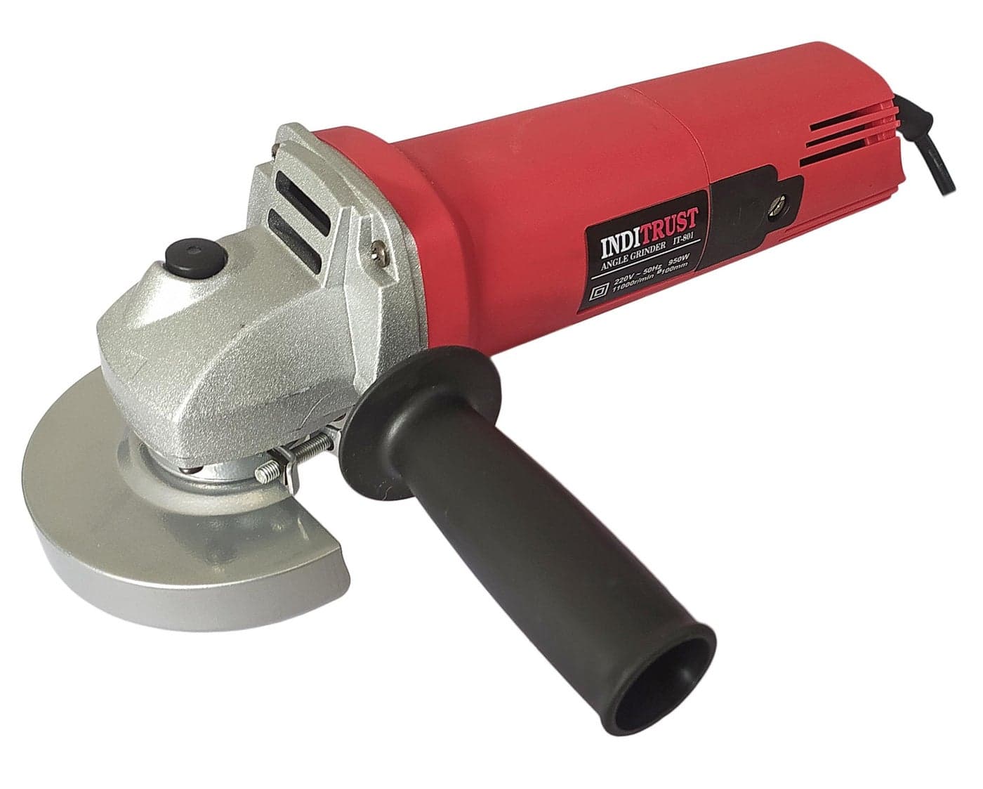 Inditrust 801 model Angle grinder machine 950W with 100% Copper Winding (RED)