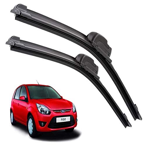 Euro Care Windshield Car Wiper Blades Compatibility With Figo (Model : 2012-2017) - Set of 2Pc (D-22,P-16)