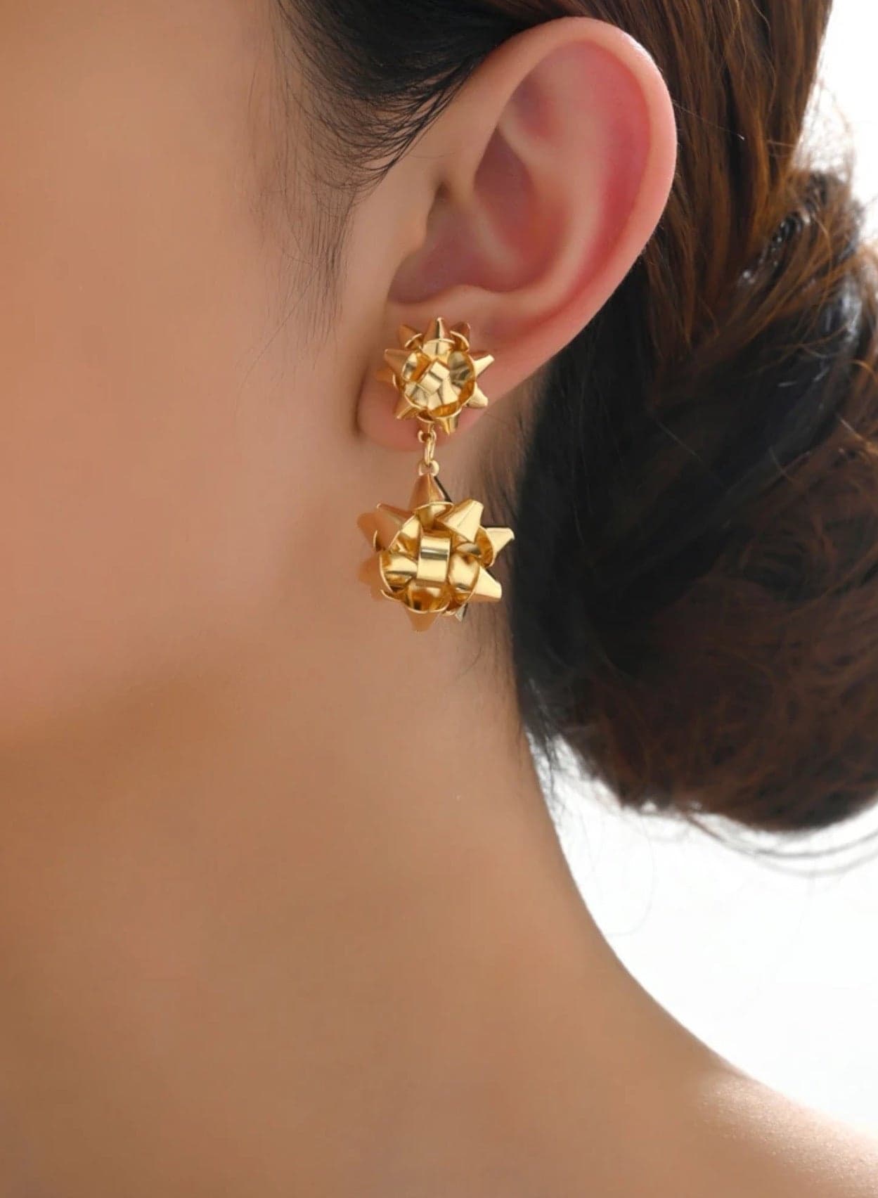18k Gold Plated Stainless Steel Earring For Women