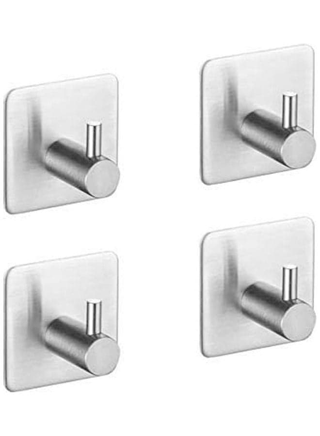 Stainless Steel Hooks For Hanging Coat Silver 0.27kg