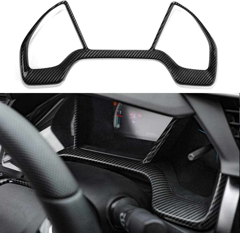 Thenice Carbon Fiber Dashboard Trim Cover for 10th Gen Honda Civic (2016-2021)
