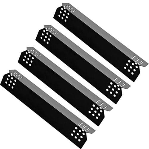 YIHAM 14 9/16 Inch Heat Plate for Grill Master 720-0697 Nexgrill 720-0830H 720-0783E 720-0783EH 720-0882A 720-0925P BHG 730-0783W Replacement Parts Heat Shield Tent Flame Tamer Set of 4 KP708