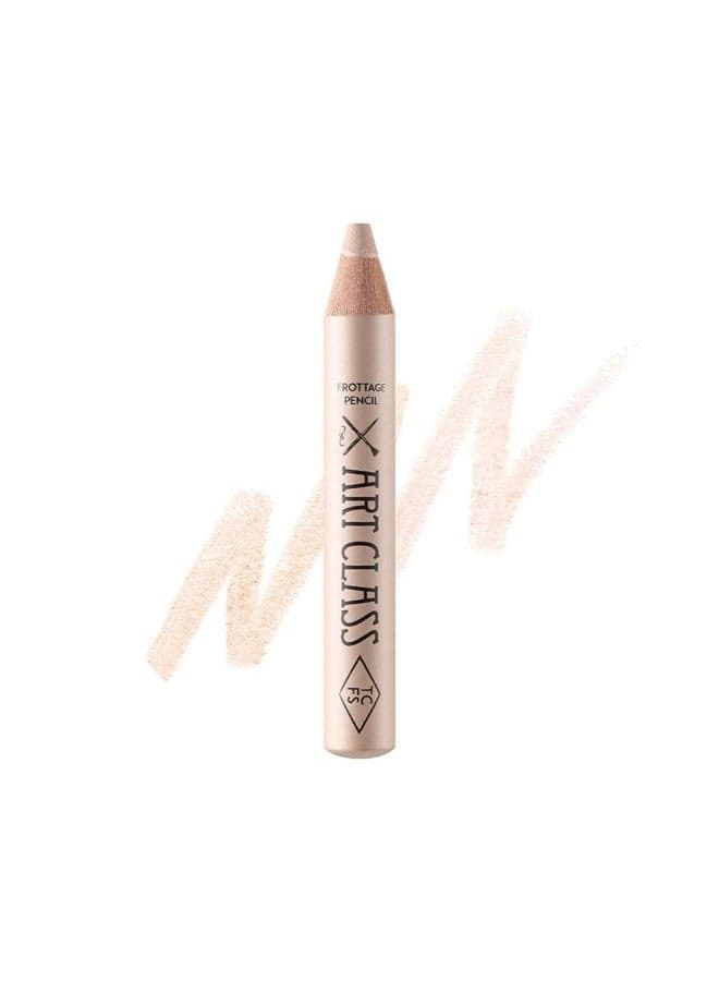 Artclass Frottage Pencil #1 Shining Linen, Eye Shadow, Blusher, Soft & Natural Blending, K Beauty