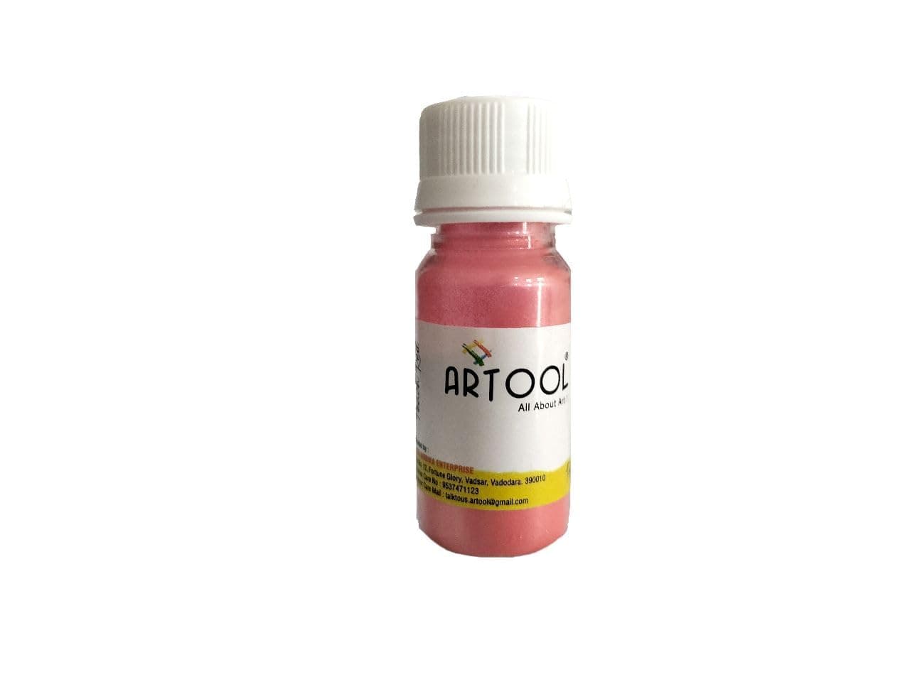 ARTOOL Pearl Mica Powder Multipurpose Pearl Powder for Resin Art | Vibrant Pigments for Stunning Creations (Peach Red - 1.74 Oz) PP56