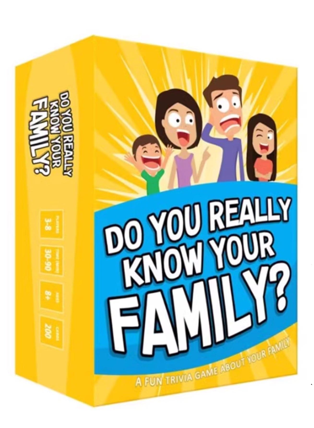 English Card Conversation Starter Family Party Game
