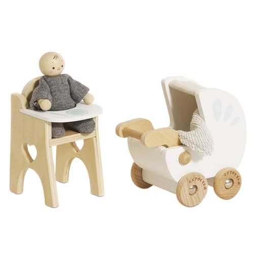 Le Toy Van Dollhouse Furniture Accessories Nursery Set
