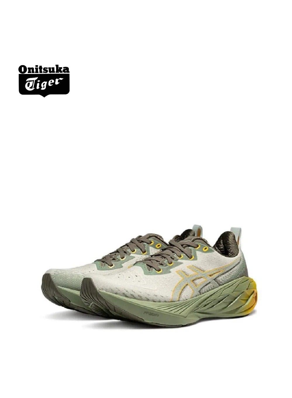 Outdoor Running Shoes Gray/Green/Yellow Running for Men/Women/Students