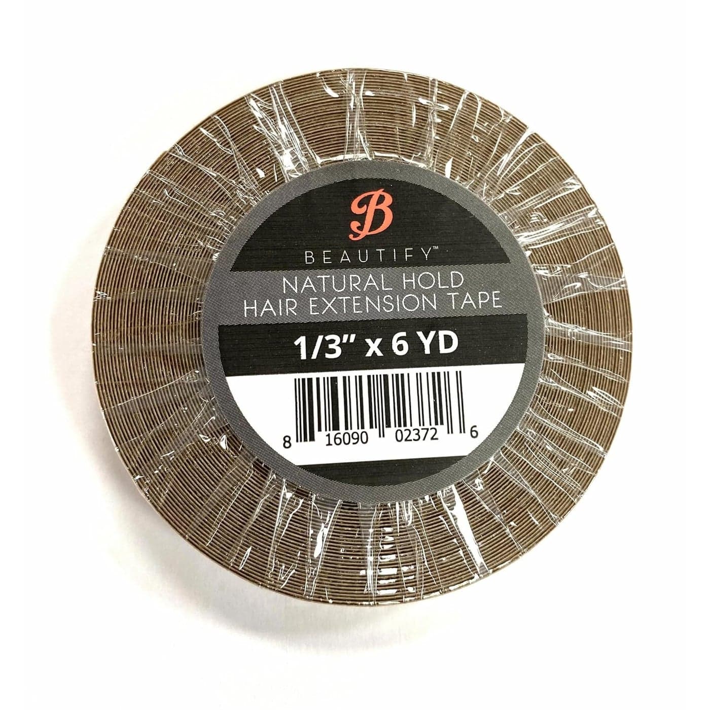 Natural Hold 6 Yard Hair Extension Tape Roll by Walker (1/3" x 6 Y)