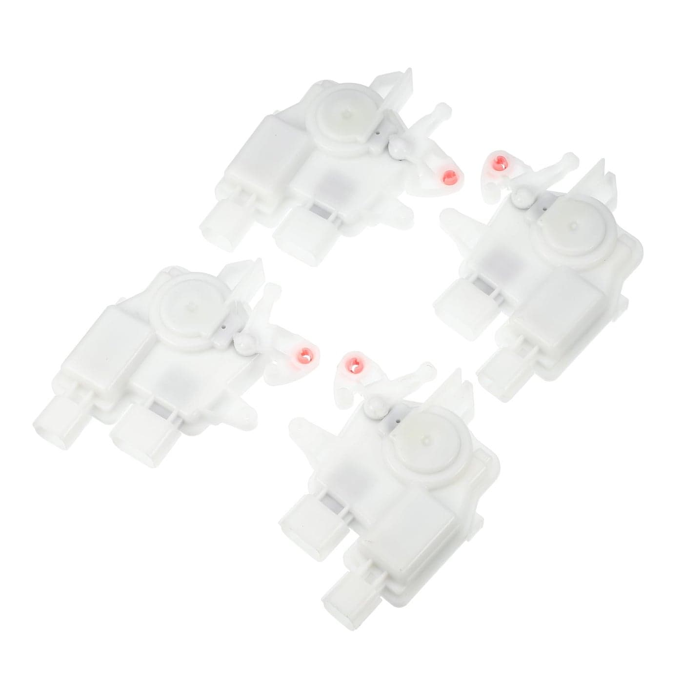 ACROPIX Front Rear Left Right Door Latch Actuator Door Lock Central Lock Actuator White Fit for Honda Accord 20032007 No72115SDAA0172155SDAA01 Pack of 4