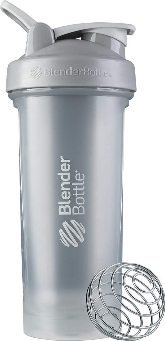 BlenderBottle Classic V2 Shaker Bottle Perfect for Protein Shakes and Pre Workout 28Ounce Pebble Grey