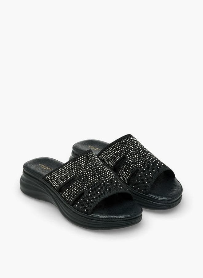 Flora Bella Women Embellished Slip-On Sandals — 40