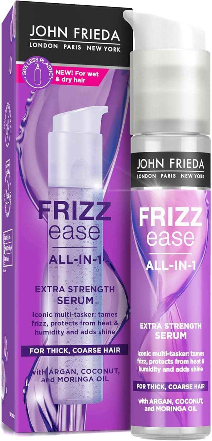 John Frieda Frizz Ease Allin1 Extra Strength Serum 50ml for Thick Coarse Hair