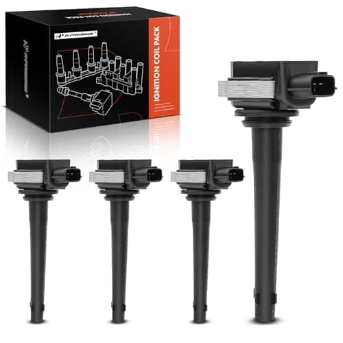 A-Premium Engine Ignition Coil Pack Compatible with Nissan Sentra 2007-2012, 2.0L, 4-PC Set