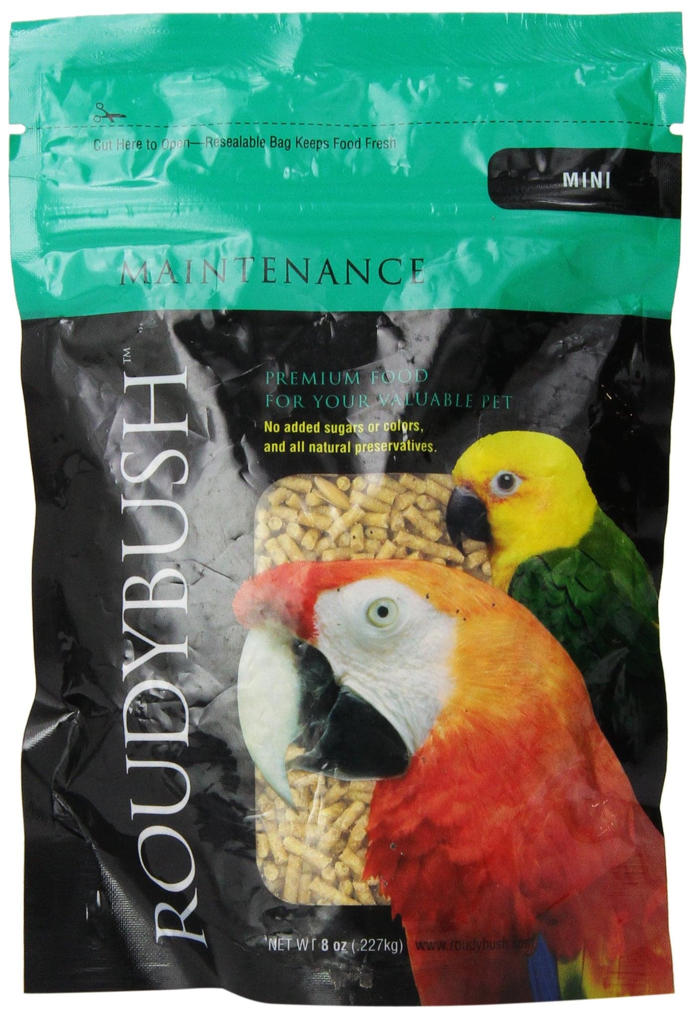 Roudybush Daily Maintenance Bird Food, Mini, 8-Ounce