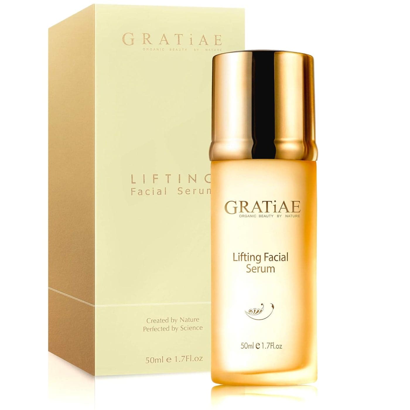 Gratiae organic lifting facial serum Vitamin C serum skin care vitamin E oil retinol anti aging serum face moisturizer vitamin C serum for face 17 Floz