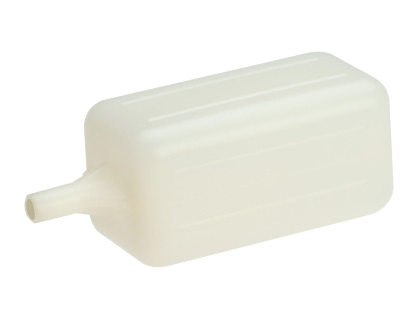 Kerick Valve PF224-NT Polyethylene Rectangle Float Ball, 2" Width, 2" Height, 4" Length, 1/4" Female Thread