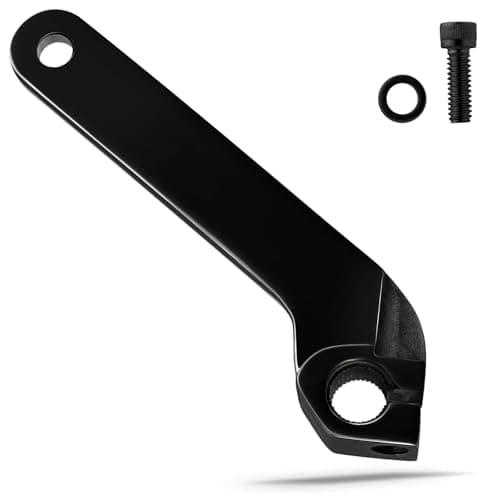 Benlari Inner Shift Lever 304 Stainless Steel Inner Shift Rod Lever Fit for Harley Davidson Touring Electra Glide Road Glide Road King Street Glide FLTFLHTand HD FL Trikes 19842016 Black