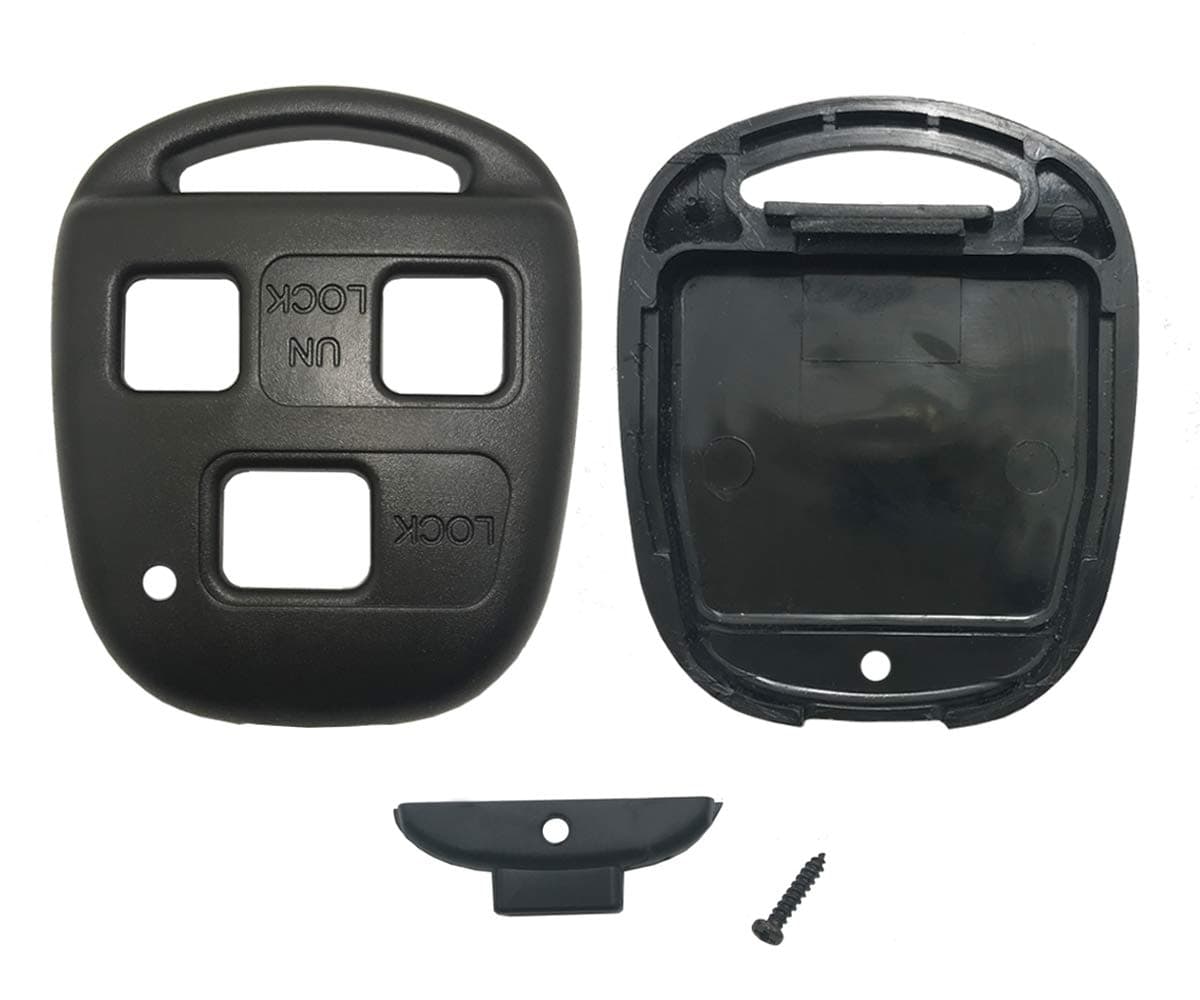 3 Buttons Replacement Keyless Entry Remote Control Key Fob Case Shell fit for Lexus ES GS GX IS LS LX RX SC ES300 ES330 ES350 IS250 IS350 GX470 Key Fob Cover