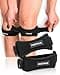 FORTHIQ Knee Brace Patella Band 2Pack for Knee Support Breathable Adjustable and Lightweight SportCompatible Black