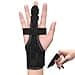 PKSTONE Full Trigger Finger Splint Hand and Wrist Brace Support for Sprains Pain Relief Arthritis Tendonitis Fractured Finger Adjustable Locking Straightener
