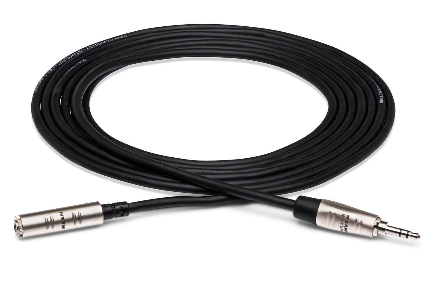 Hosa HXMM-025 Pro Headphone Extension Cable, REAN 3.5 Millimeters TRS to 3.5 Millimeters TRS, 25 Feet